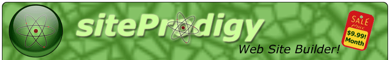 siteProdigy Header